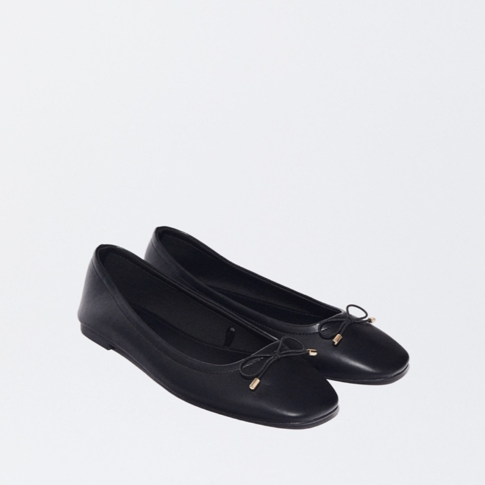 Parfois Black Ballet Flats
